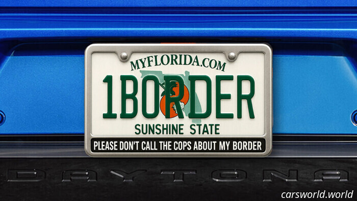 Florida Has Just Made Your Adorable License Plate Frame a Criminal Offense | Carscoops